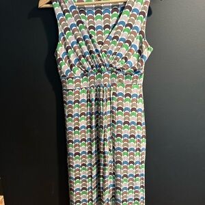 Stylish Boden Multicolor Patterned Dress